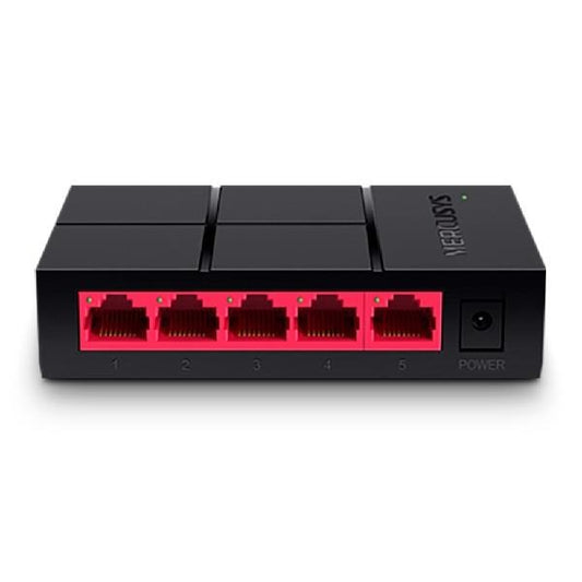 Switch 5 porte Gigabit Ethernet Desktop Mercusys MS105G 10/100/1000 LAN RJ45 Cod.: MS105G_3G